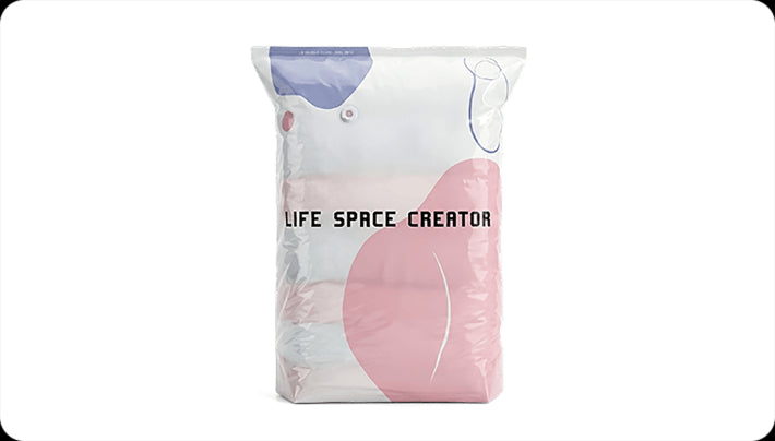 No-Pump 3D Vacuum Storage Bags