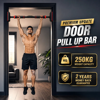 Premium Doorway Pull Up Bar – 250KG Capacity