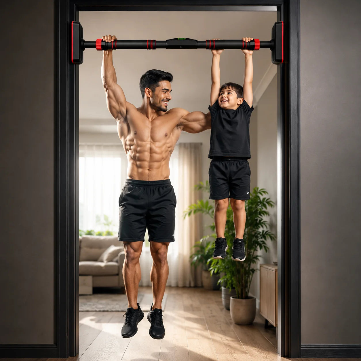 Premium Doorway Pull Up Bar – 250KG Capacity