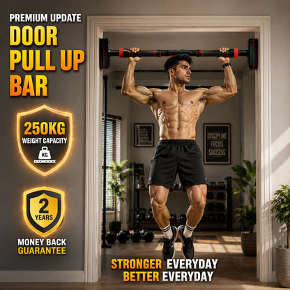 Premium Doorway Pull Up Bar – 250KG Capacity